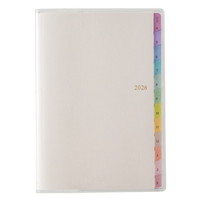 #日本能率協会(国内販売のみ） ペイジェム 手帳 2026年 4月始まり B6 ウィークリー ブロック 月曜始まり ホワイト 9994