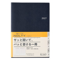 #日本能率（国内販売のみ） NOLTY 手帳 27年度版 A5 ウィークリー アクセス 3 ネイビー 6467 (2026年 12月始まり)