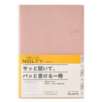 #日本能率（国内販売のみ） NOLTY 手帳 27年度版 A5 ウィークリー アクセス 4 ピンク 6470 (2026年 12月始まり)