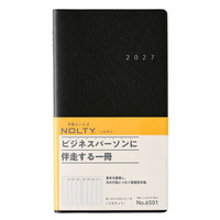 #日本能率（国内販売のみ） NOLTY 手帳 27年度版 ウィークリー リスティ 1 ブラック 6501 (2026年 12月始まり)