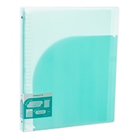 #キョクトウ・アソシエイツ ファイリング用品 パペルール･バインダー ワイド･A4 ミントグリーン LN59MG