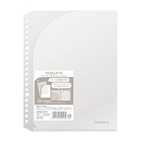 #キョクトウ・アソシエイツ ファイリング用品 パペルール･ポケット A5 クリア JHP20T