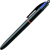 #BICジャパン 油性4色ボールペン　PRO　1.0mm　黒軸　4CPRO10BLK