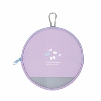 #クツワ 生活雑貨 アイスネックリングポーチ  パープル ST524PU