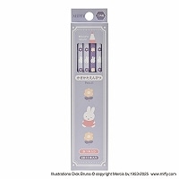 #クツワ(国内販売のみ） 鉛筆 かきかた鉛筆 2B＋赤･紙箱入 ミッフィー MF940