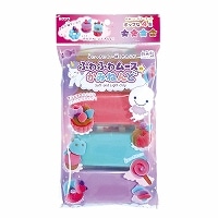 #クツワ クラフト用品 ムースのかみねんど  ポップ4色 PT220