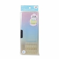 #クツワ 収納用品 マグネット筆入･ゆめいろグラデーション  レインボー CH214RB