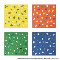 #クツワ(国内販売のみ） クラフト用品 ちよがみ  ミッフィー MF892