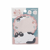 #クツワ 付箋 うたたね夢付箋  ハチワレネコ SC251E