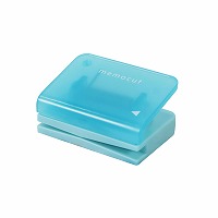 #クツワ 事務小物 メモカットクリップ  ミント CC100MT