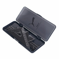 #クツワ(国内販売のみ） 筆記関連小物 PUMA･定規セット 15cm 白＆黒 PM607