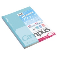 #コクヨ ノート キャンパス フラットが気持ちいいノート（ドット入り罫線）3色パック 6号（セミB5）  ﾉ-FL3CATX3