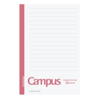 #コクヨ 付箋 ノートふせん表紙カバー付 A罫･大20枚  ﾒ-NT152ATH