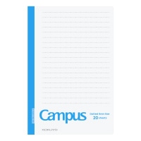 #コクヨ 付箋 ノートふせん表紙カバー付 B罫･大20枚  ﾒ-NT152BTH