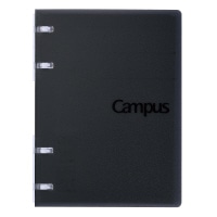 #コクヨ リーフノート キャンパスノートバインダー A6･40枚 ブラック ﾙ-NP120D