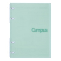 #コクヨ リーフノート キャンパスノートバインダー A6･40枚 グリーン ﾙ-NP120G