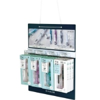 化粧箱付属_#セーラー万年筆 万年筆 TUZU Glassy 万年筆&ボールペン12個 パネル什器セット  106647001