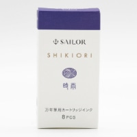 #セーラー万年筆 インク 四季織・万年筆用カートリッジインク 3本入 時雨 13-0400-201