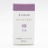 #セーラー万年筆 インク 四季織・万年筆用カートリッジインク 3本入 夜桜 13-0400-217