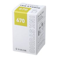 #セーラー万年筆  万年筆用ボトルインク･INK STUDIO 20ml イエロー 131300670