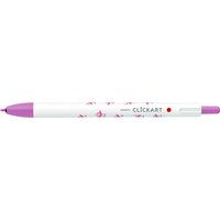 91最終_ゼブラ(国内販売のみ） 水性マーカー クリッカート限定 ユルカワF 0.6mm ペールローズ WYSS22-YF-PR