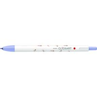 91最終_ゼブラ(国内販売のみ） 水性マーカー クリッカート限定 ユルカワF 0.6mm ブルーベリーアイス WYSS22-YF-BBI