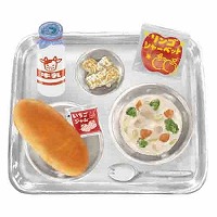 #サンスター文具(国内販売のみ） 付箋 給食ふせん               月曜日 クリームシチュー      S2844265