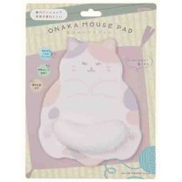 #サンスター文具(国内販売のみ） OA小物 おなかマウスパッド  ねこ・ミケ S4141156