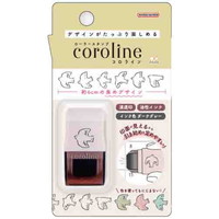 #サンスター文具(国内販売のみ）  ローラースタンプ　コロライン  とり S3223434
