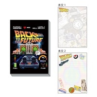 ＃ショウワノート(国内販売のみ） メモ帳 メモ A6 バックトゥザフューチャー 391822001