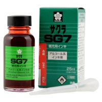 #サクラクレパス 補充インク マーカーSG7補充用インキ25ml あか   164491