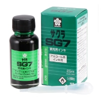 #サクラクレパス 補充インク マーカーSG7補充用インキ25ml みどり   170351