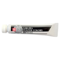 #サクラクレパス 絵の具 ポスターカラーEX12ml ブラック   287696