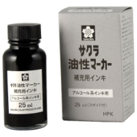 #サクラクレパス 補充インク 油性マーカー補充用インキ25ml くろ   818821