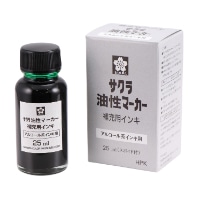 #サクラクレパス 補充インク 油性マーカー補充用インキ25ml みどり   818856