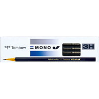 #トンボ鉛筆  鉛筆　MONO 3H  MONO-J3H