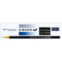 #トンボ鉛筆 鉛筆 2B　MONO-J MONO-J2B