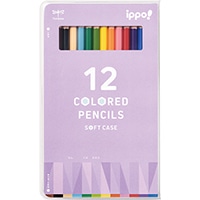 #トンボ鉛筆 鉛筆 ソフトケース入色鉛筆六角軸  B柄 CY-KB0112C