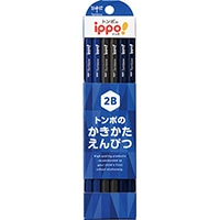 #トンボ鉛筆 鉛筆 かきかた鉛筆プレーン B A柄 KB-KPA01-2B