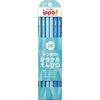 #トンボ鉛筆 鉛筆 かきかた鉛筆プレーン B C柄 KB-KPC01-2B
