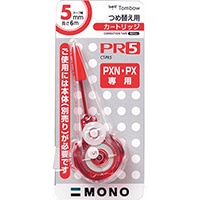 #トンボ鉛筆 修正テープ 修正テープカートリッジモノＰＲ５ 5mm  CT-PR5