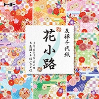 #トーヨー 千代紙 友禅千代紙（15.0）花小路  15cm  010027