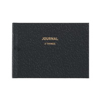 #ダイゴー 日記帳 イージージャーナル･3things  ブラック R2376
