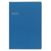 #ダイゴー ダイアリー 25-26 APノートブック A5 1Mブロック カバー付 A5 ブルー E9333
