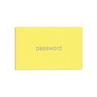 #ダイゴー パスワードブック ミニ ID・パスワードブック 小型サイズ レモンイエロー U1036