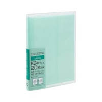 #ナカバヤシ ファイリング用品 カラーポケットアルバム KG判20枚 グリーン ｱｶ-PCKG-20-G