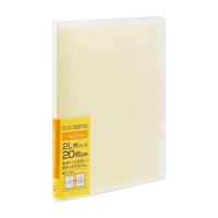 #ナカバヤシ ファイリング用品 カラーポケットアルバム 2L判20枚 イエロー ｱｶ-PC2L-20-Y