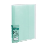 #ナカバヤシ ファイリング用品 カラーポケットアルバム 2L判20枚 グリーン ｱｶ-PC2L-20-G