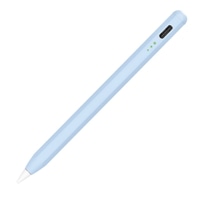 #ナカバヤシ タッチペン iPad専用充電式タッチペン・ショートタイプ ペン先約2mm ブルー TPEN-002BL