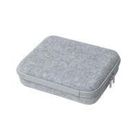 #ナカバヤシ 収納用品 ガジェットケース M ライトグレー SZC-GDP18-LGY